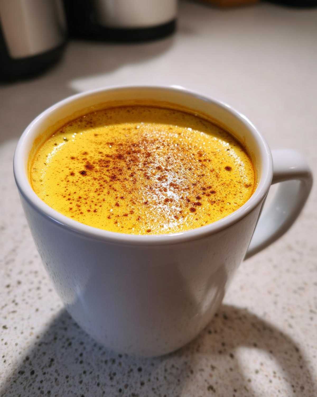Turmeric Golden Milk Latte - detail 1