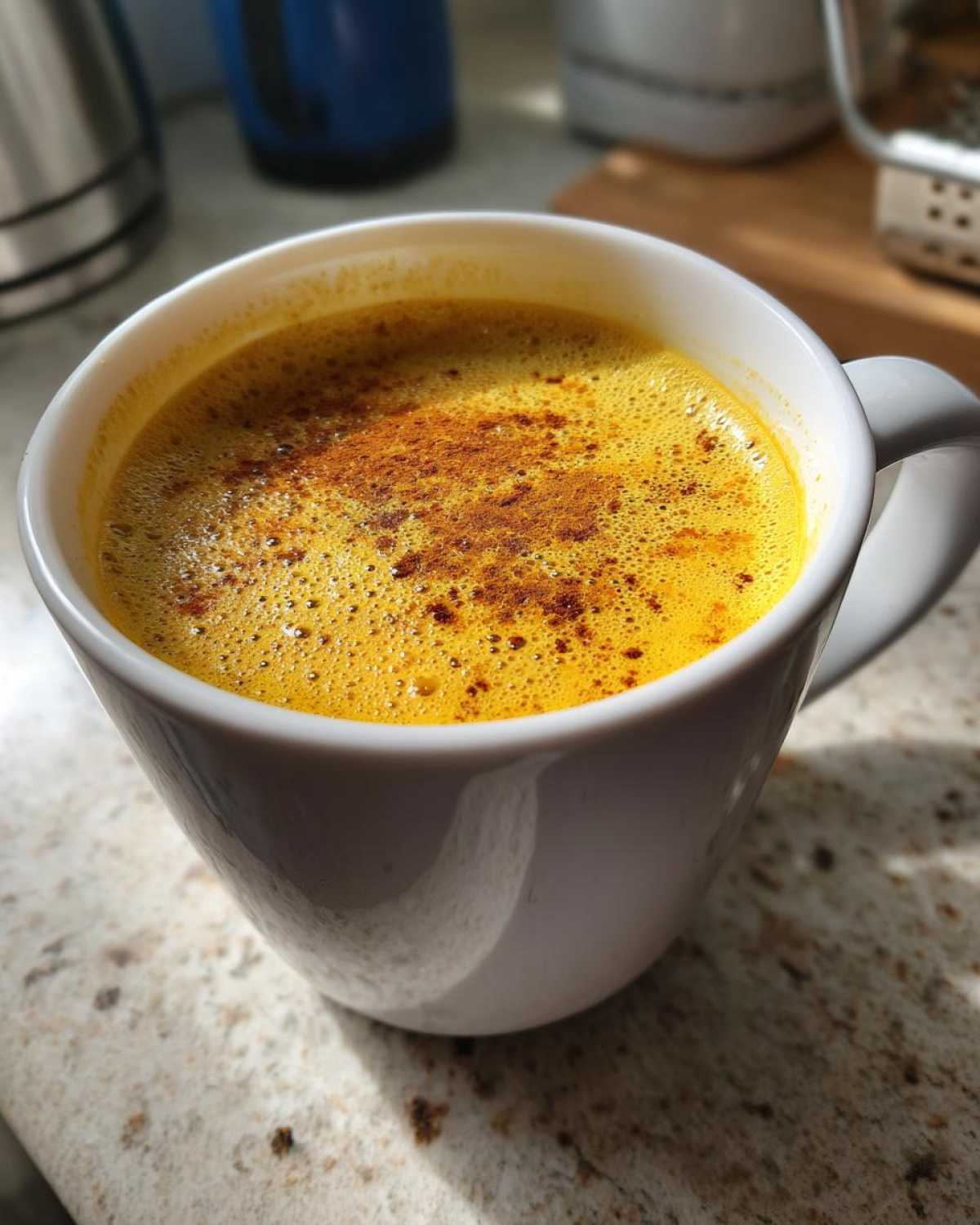 Turmeric Golden Milk Latte - detail 3