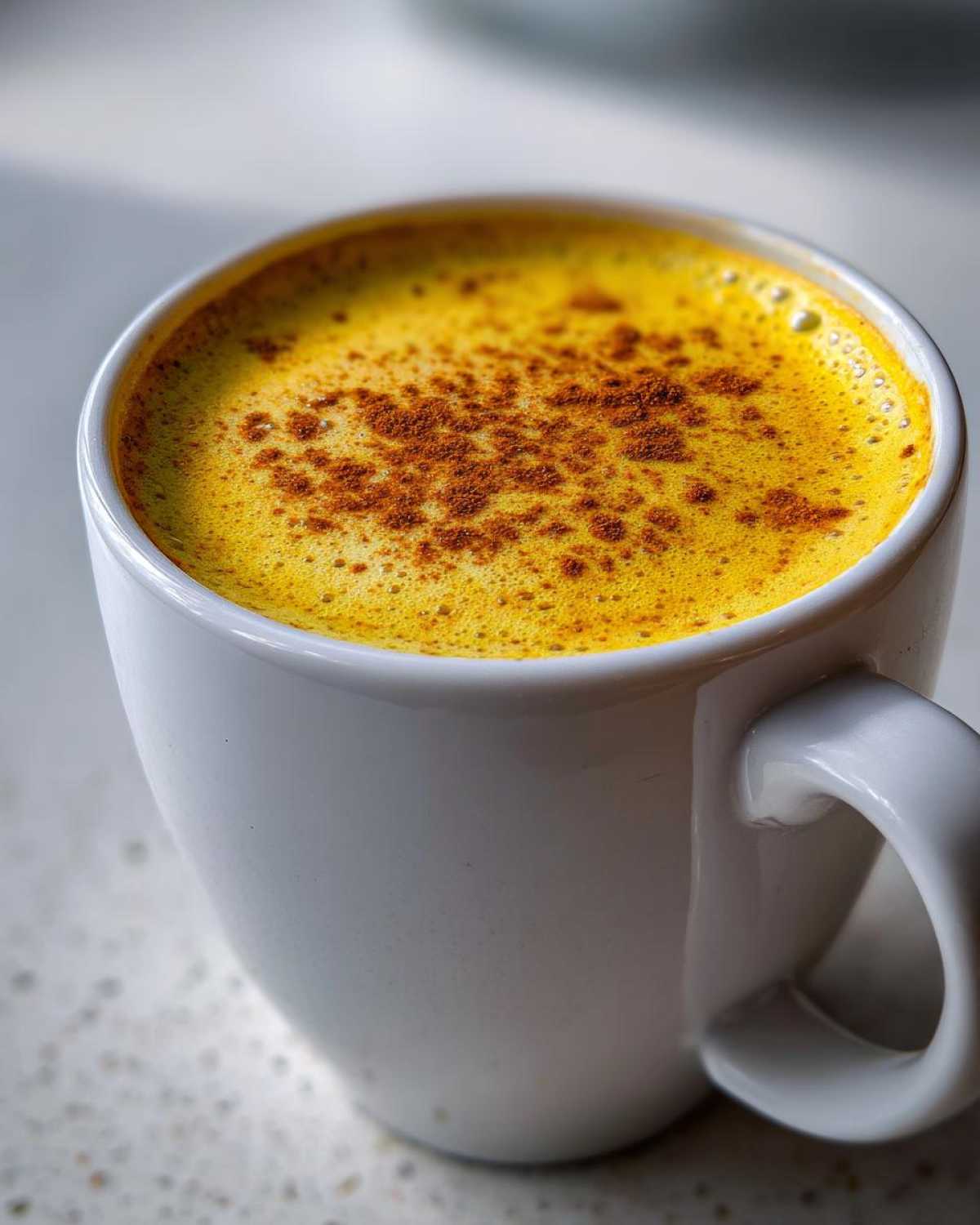 Turmeric Golden Milk Latte - detail 4