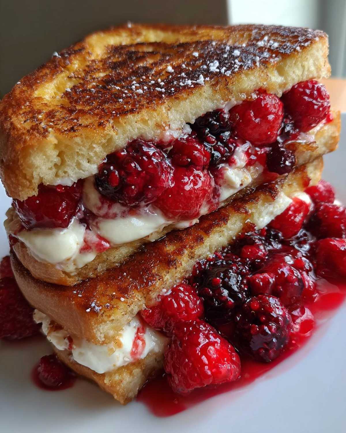 Ultimate Stuffed French Toast with Berries - detail 1