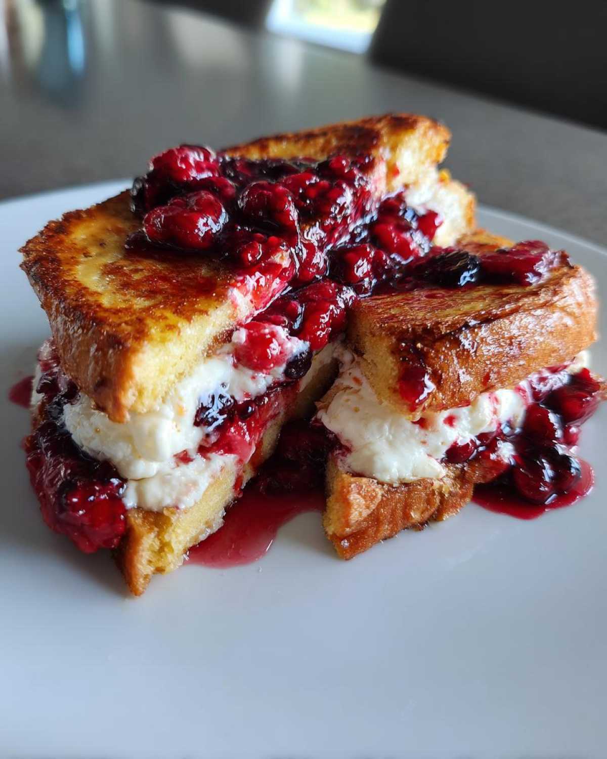 Ultimate Stuffed French Toast with Berries - detail 4