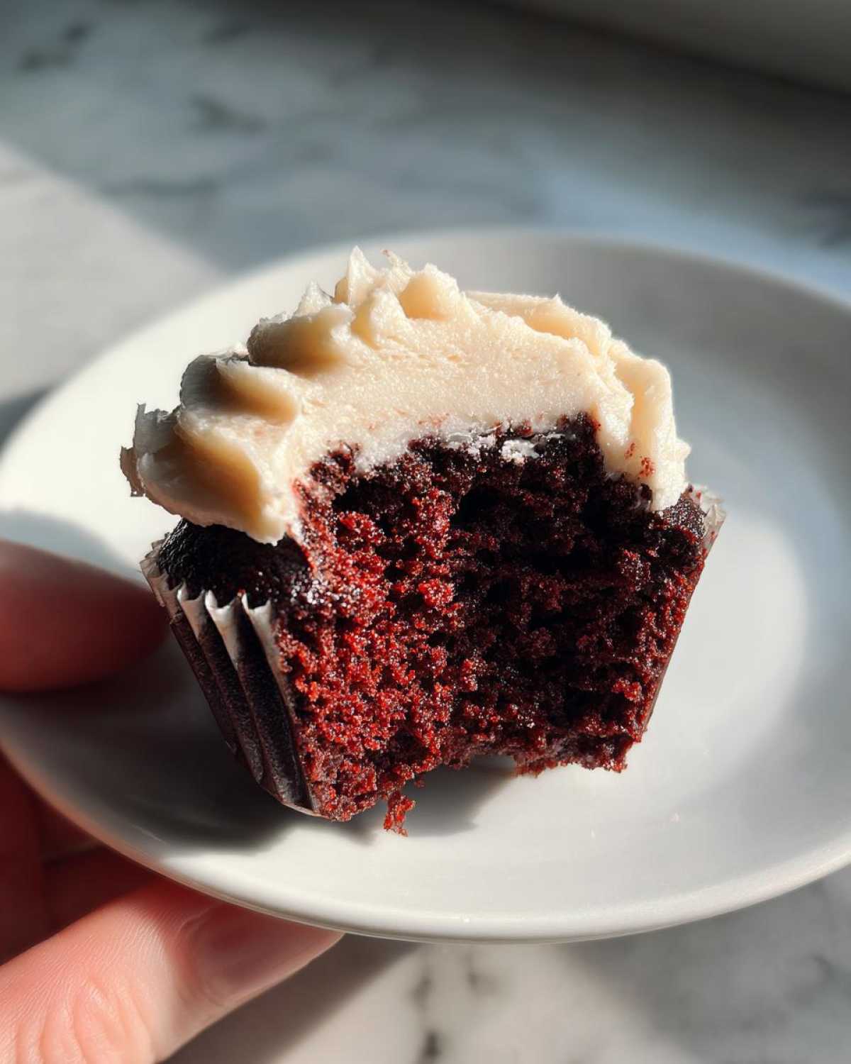 Vegan Chocolate Beet Cupcakes - detail 4