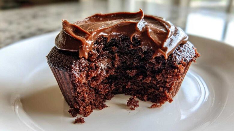 Vegan Chocolate Beet Cupcakes