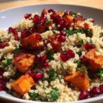 Warm Quinoa Salad with Pomegranate