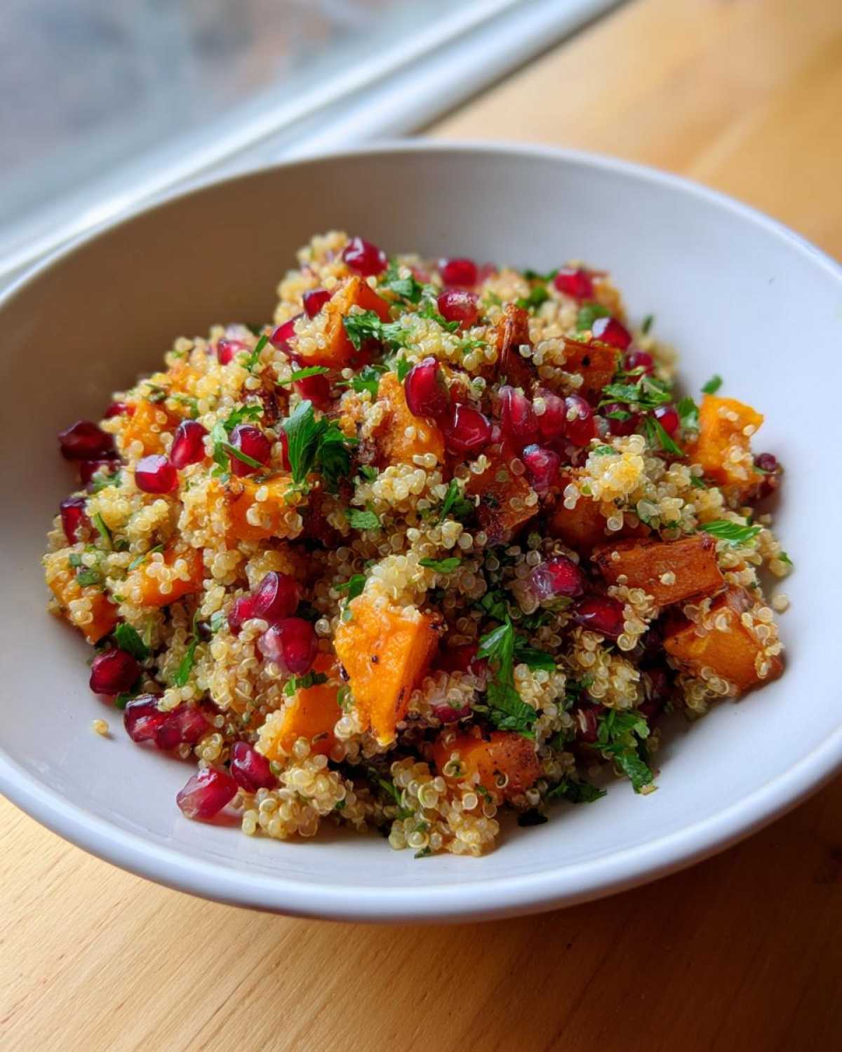 Warm Quinoa Salad with Pomegranate - detail 3