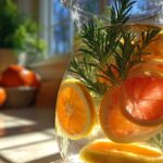 Winter Citrus Infused Water