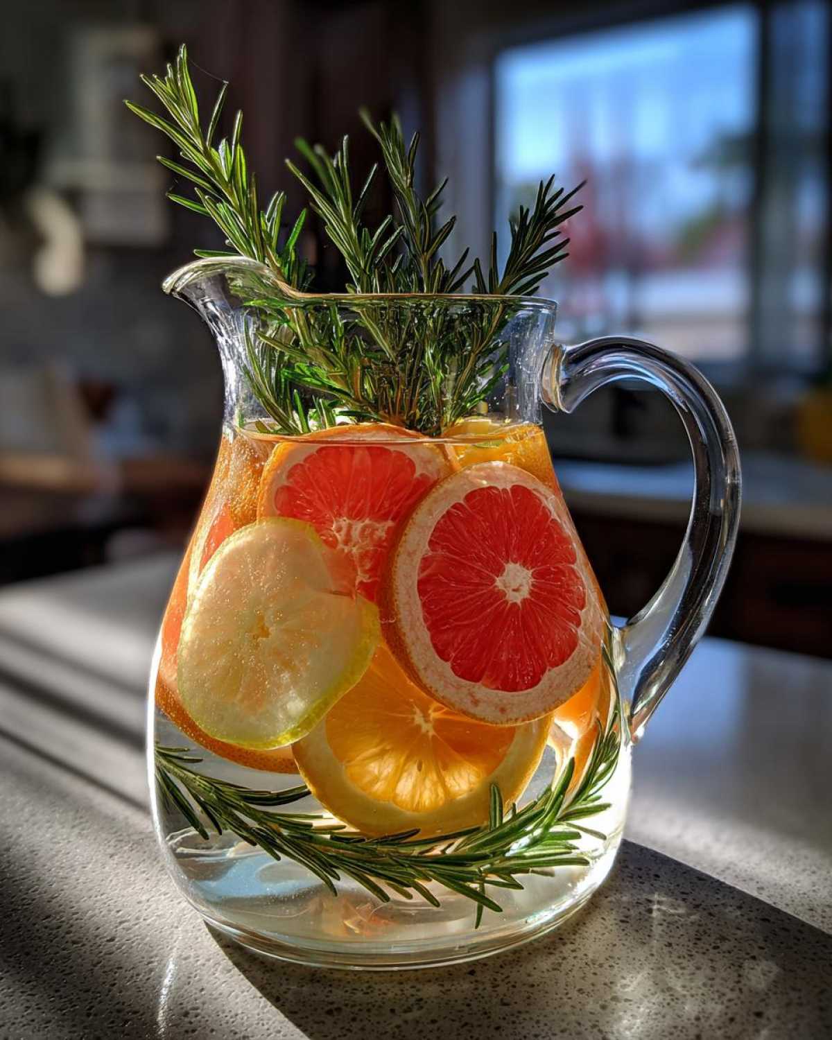 Winter Citrus Infused Water - detail 4