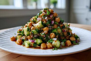 Zesty Moroccan Chickpea Salad