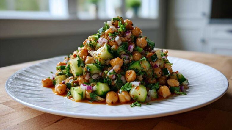 Zesty Moroccan Chickpea Salad